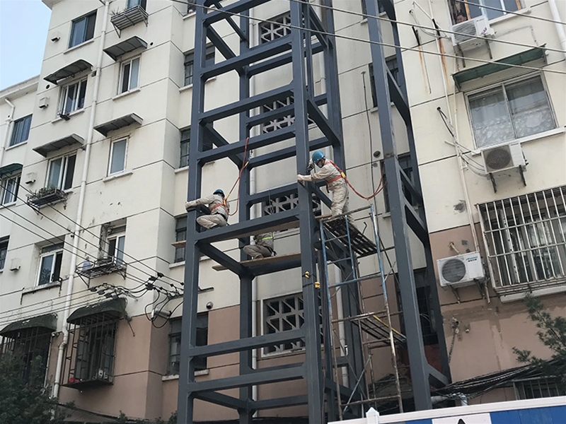 襄陽老舊小區(qū)改造增設(shè)電梯工程